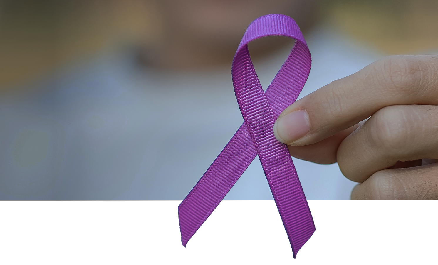 Purple ribbon